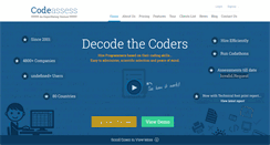 Desktop Screenshot of codeassess.com